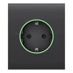 AJAX SYSTEMS Ajax CenterCover (basic) előlap Outlet (type F) intelligens aljzathoz, grafit